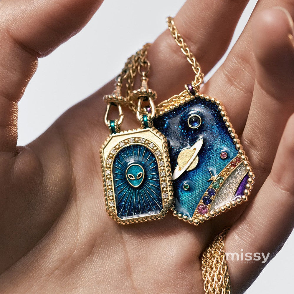 Liani Celestial Charm Necklace [I96U04GV]