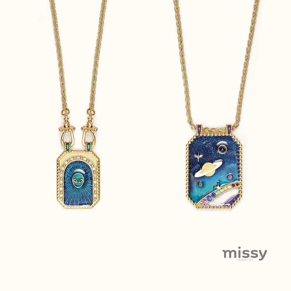 Liani Celestial Charm Necklace [TZAQWG44]