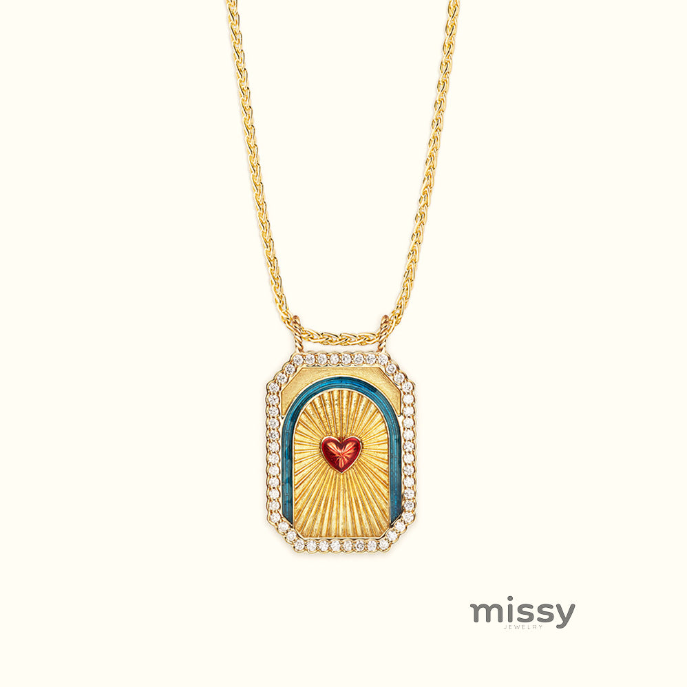 Liani Celestial Charm Necklace [J5I7A4YX]