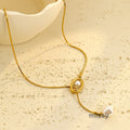 Lilia Pearl Lariat Necklace [QRFYXHFQ]