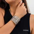Lillith Brushed Cuff Bracelet [0ARGGSD9]