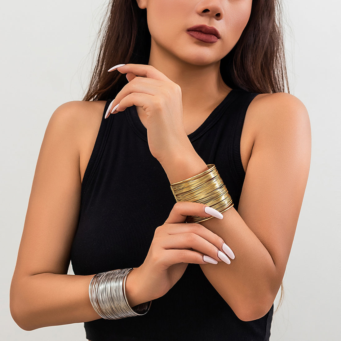 Lillith Brushed Cuff Bracelet [2HI7BCIR]