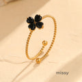 Lilou Clover Charm Ring [AUFRV775]