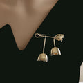 Lily of the Valley Flower Brooch [PQ1GKJ0L]