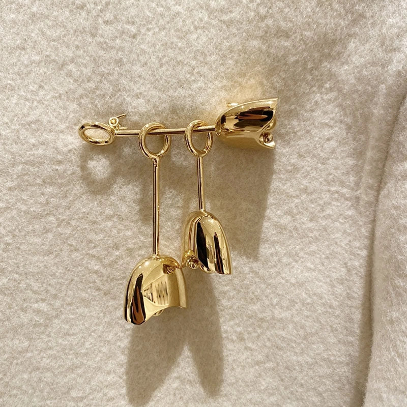 Lily of the Valley Flower Brooch [XDRZQDWZ]