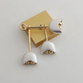 Lily of the Valley Flower Brooch [4UDXBY6U]