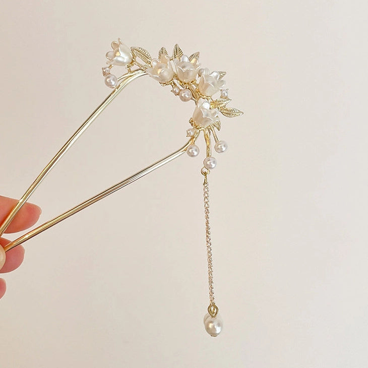 Lily of the Valley Hairpin [XH9DGBAA]