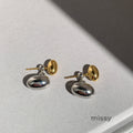 Lily Polished Oval Earrings [XXKY0VN2]
