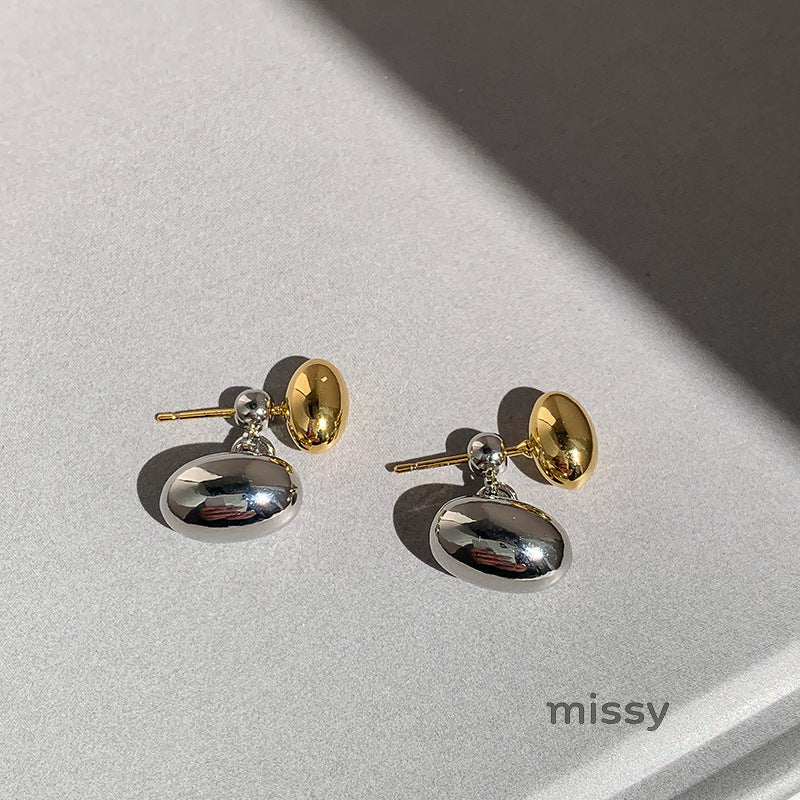 Lily Polished Oval Earrings [XXKY0VN2]