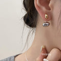 Lily Polished Oval Earrings [XPSNJZ32]