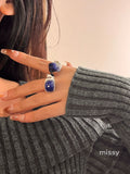 Lilyanne Natural Stone Ring [UZOA29PS]