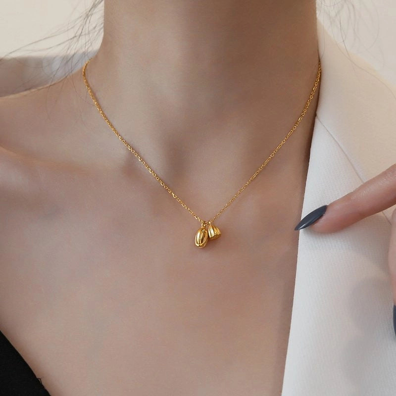 Lotus Pendant Necklace [5X05SD2Y]