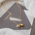 Lotus Pendant Necklace [AG76UYG8]