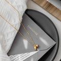 Lotus Pendant Necklace [QL8EB51J]