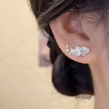 Louella Golden Blossom Stud Earrings [L5T9C5LG]