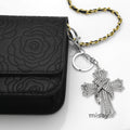 Lucca Pave Cross Keychain [8JHR75RR]