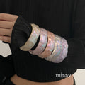 Lucero Glitter Bangle Bracelet
