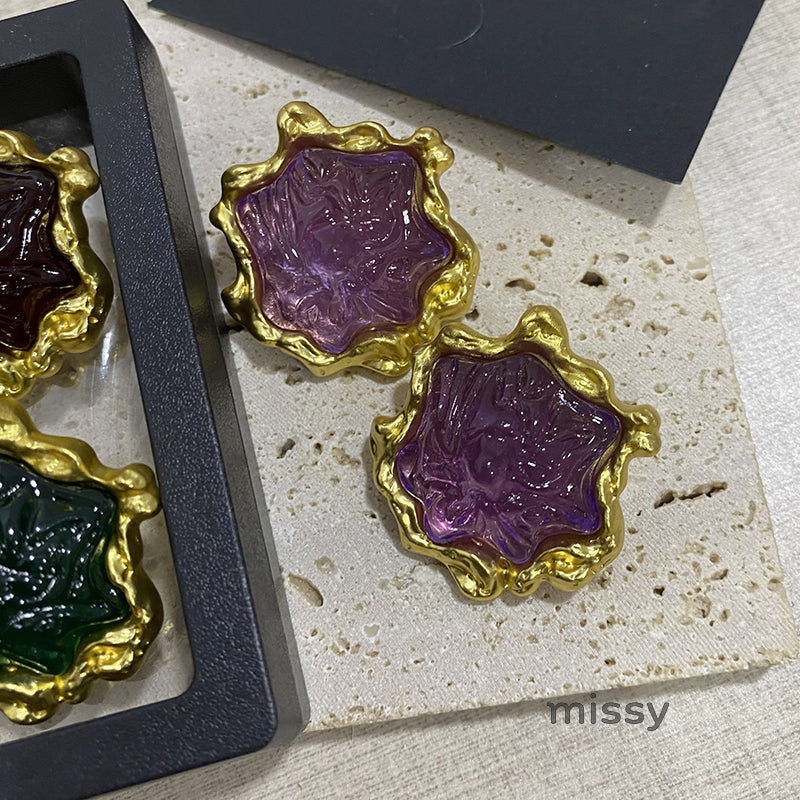 Lyndon Statement Drop Earrings [PBTHS70C]