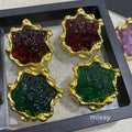 Lyndon Statement Drop Earrings [QRDCTRVB]