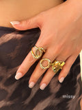 Lynn Geometric Ring Set [AVWFTUD3]