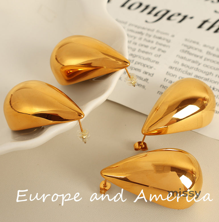 Lyrik Elegant Knot Earrings [S6KE1OF4]