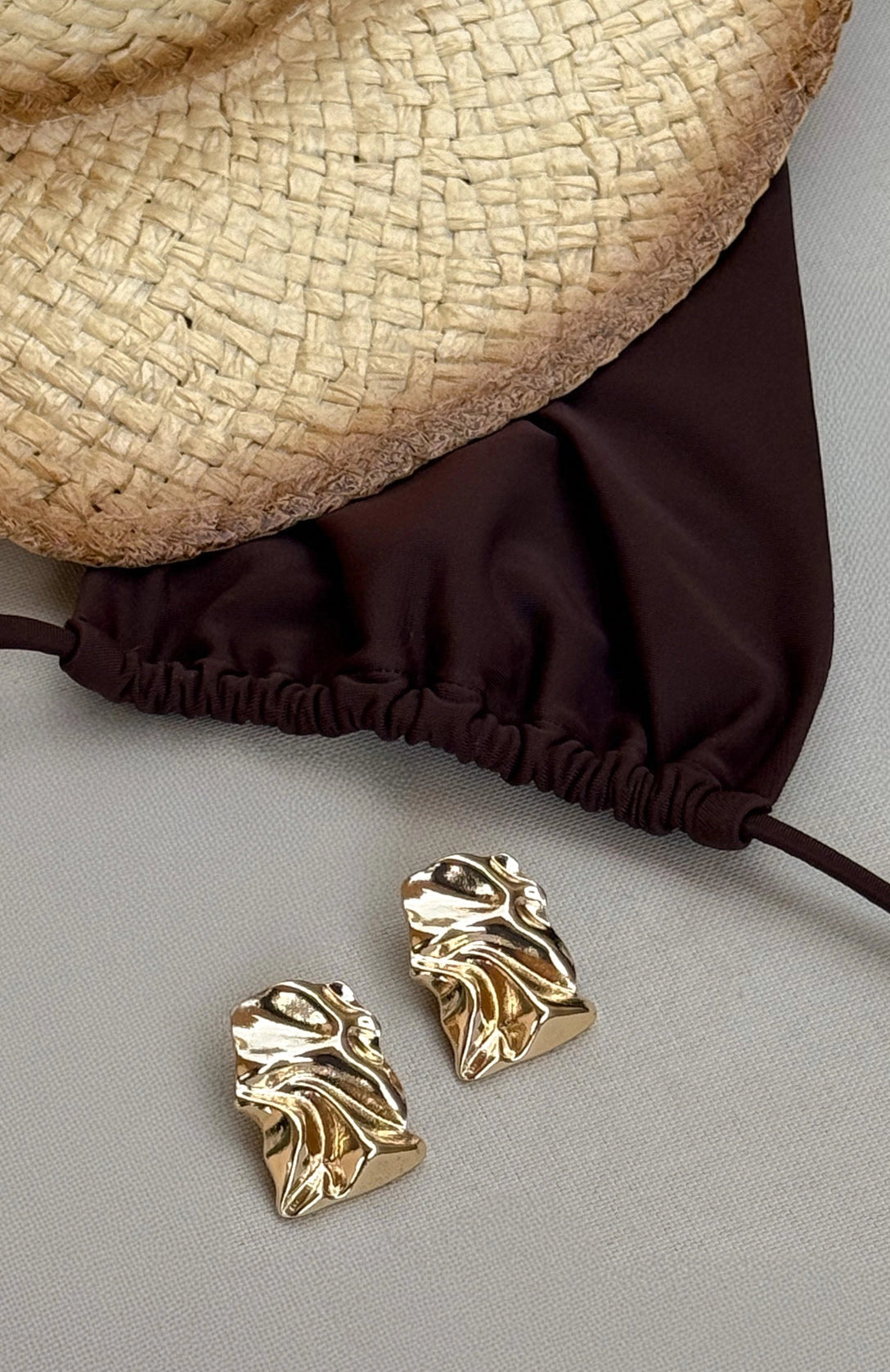 Missy Jewelry Madaline Sculptural Square Earrings