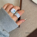 Madison Enamel Butterfly Ring [OY4BHHQS]