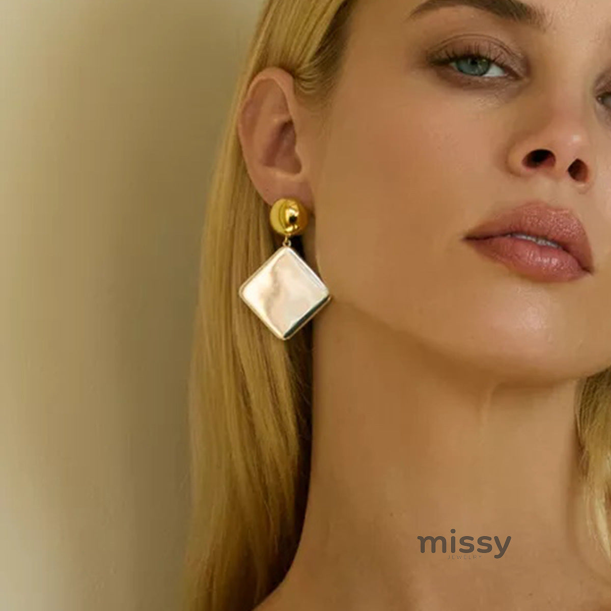 Maeleigh Geometric Color-Block Earrings [18TJ7N21]