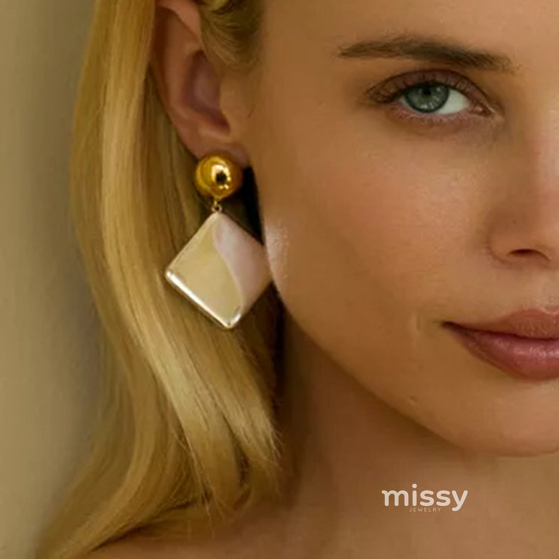 Maeleigh Geometric Color-Block Earrings [4NLL41DR]