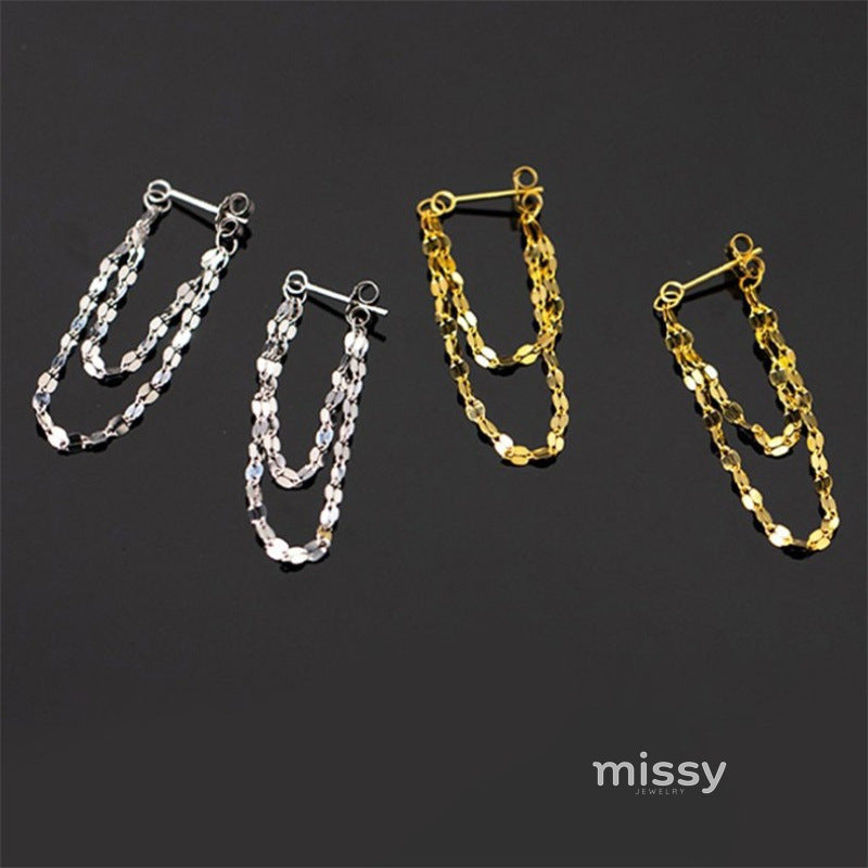 Maesyn Asymmetric Tassel Earrings [UXDNMK0Q]
