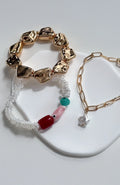 Missy Jewelry Magali Pearl Gold Bracelet Set