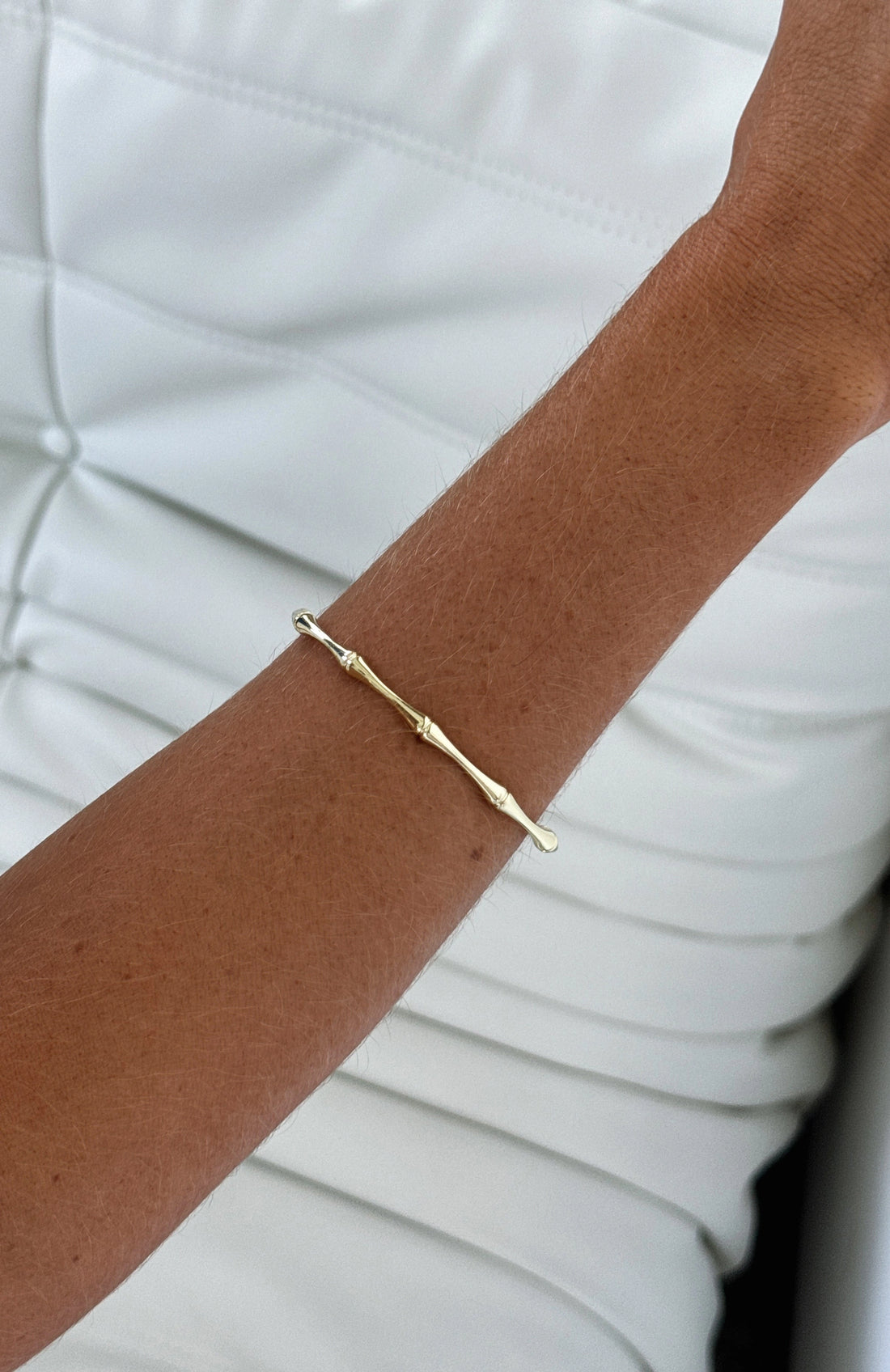 Missy Jewelry Mahnoor Bamboo Cuff Bracelet