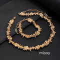 Maisey Folded Geometric Necklace Set