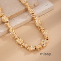 Maisey Folded Geometric Necklace Set