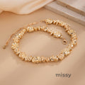 Maisey Folded Geometric Necklace Set