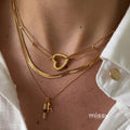 Makayla Gold Charm Jewelry [6SHCG0K7]