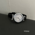 Marta Mid-Century Round Watch [W7KPMRZR]