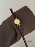 Marta Mid-Century Round Watch [6LX1SL8O]