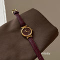 Marta Mid-Century Round Watch [QNIUATQN]