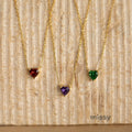 Maryella Birthstone Love Necklace [VLMUML4Q]