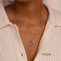 Maryella Birthstone Love Necklace [CXVMONQN]