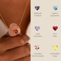 Maryella Birthstone Love Necklace [DFHSJREZ]