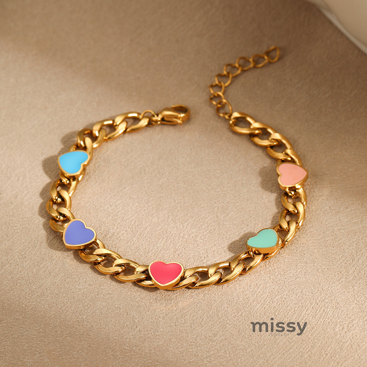 Max Heart Chain Jewelry Set [EJ6HT39U]