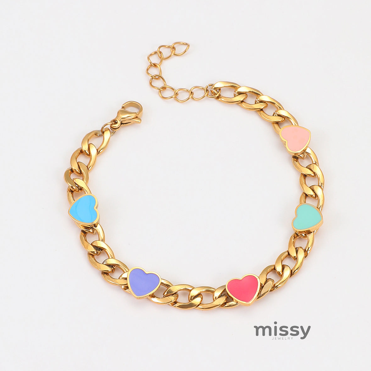 Max Heart Chain Jewelry Set [4V0PRBYZ]