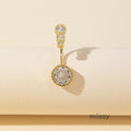 Mckinleigh Dazzling Heart Navel Ring [23CRC3MK]