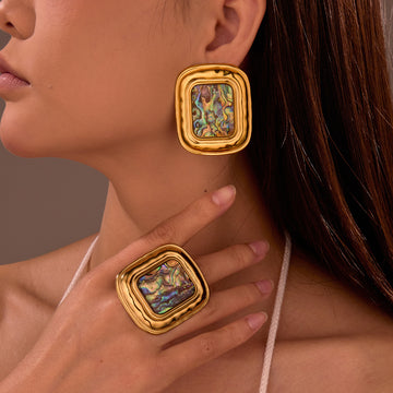 Medha Retro Geometric Jewelry [VLENCIMG]