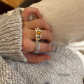 Mercy Zircon Lace Ring [E0HWPQWY]