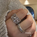 Mercy Zircon Lace Ring [IR531OOH]