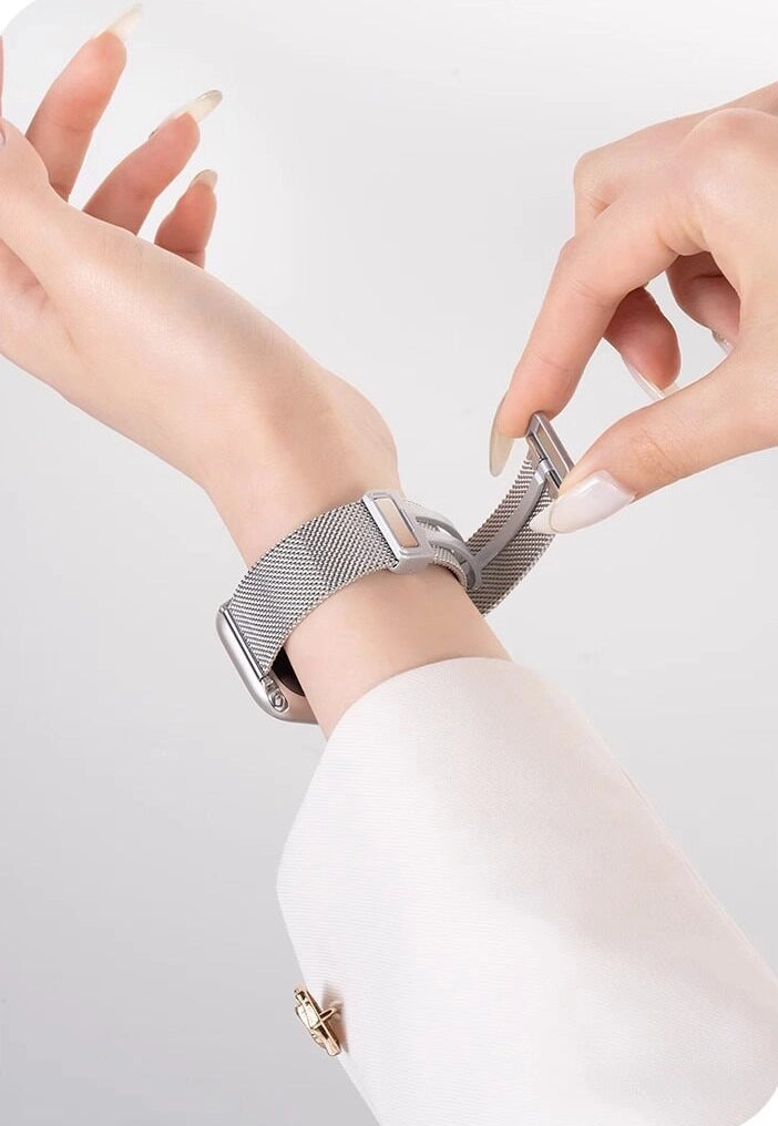 Milanese Mesh Apple Watch Band [SH6A7ZKI]