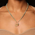 Mini Elephant Pendant Necklace [KUGT8B3Q]
